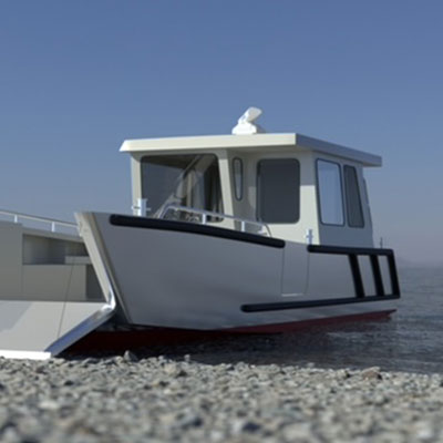 Aluminmum Large Boat